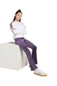 DÍVKA Dětské tepláky adidas Originals JX2842 fialová