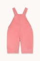 Tinycottons salopete pentru copii TINY POCKET DUNGAREE BABY AW25.564 roz AW25