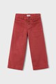 Mayoral pantaloni bumbac rosu 4576.6J.Mini.9BYA