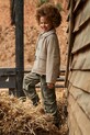 Детские брюки Mayoral ткань зелёный 7575.8D.Junior.9BYA