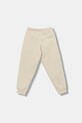 Puma spodnie dresowe dziecięce ESS SCRIPT Sweatpants FL G 688729 beżowy AW25