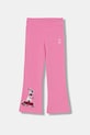 Detské tepláky Puma PUMA X HELLO KITTY & FRIENDS Flared Leggings s elastanom ružová 632388