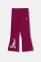 Detské tepláky Puma PUMA X HELLO KITTY & FRIENDS Flared Leggings s elastanom fialová 632388