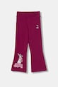 Detské tepláky Puma PUMA X HELLO KITTY & FRIENDS Flared Leggings s elastanom fialová 632388