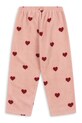 Dječji donji dio trenirke Konges Sløjd TAVI FLEECE PANTS GRS KS101300.G.9BYA roza AW25