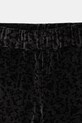 Dziewczynka EA7 Emporio Armani spodnie dresowe welurowe dziecięce 7G000116.AF15937 czarny