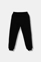 Дитячі бавовняні штани Calvin Klein Jeans IU0IU00713.128.170.9BYA чорний AW25