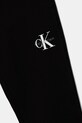 Дівчинка Дитячі бавовняні штани Calvin Klein Jeans IU0IU00713.128.170.9BYA чорний