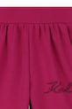 Karl Lagerfeld spodnie dresowe dziecięce różowy Z30596.86.108