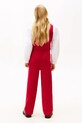 Tommy Hilfiger spodnie dziecięce KG0KG08911.9BYA czerwony