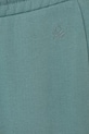 Djevojčice Dječji pamučni donji dio trenirke United Colors of Benetton 3J68CF02H.G.Season.9BYA tirkizna