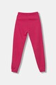 United Colors of Benetton spodnie dresowe bawełniane dziecięce 3J68CF02H.G.Season.9BYA różowy AW25