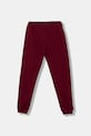 Dječji pamučni donji dio trenirke United Colors of Benetton 3J68CF02H.G.Season.9BYA bordo AW25