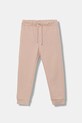 United Colors of Benetton spodnie dresowe bawełniane dziecięce bawełna różowy 3J70GF01N.P.Season.9BYA