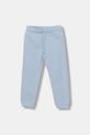 United Colors of Benetton pantaloni de trening din bumbac pentru copii bumbac albastru 3J70GF01N.P.Season.9BYA
