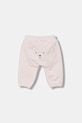 United Colors of Benetton spodnie dresowe niemowlęce 3MDSAF029.G.W.seasonal różowy AW25