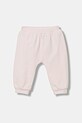 United Colors of Benetton spodnie dresowe niemowlęce z elastanem różowy 3MDSAF02C.G.W.seasonal