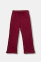 United Colors of Benetton pantaloni de trening din bumbac pentru copii bumbac burgundia 3NBMCF06K.G.seasonal
