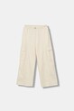 United Colors of Benetton pantaloni tuta in cotone bambino/a maglia beige 3NBMCF06O.G.seasonal