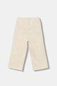 United Colors of Benetton spodnie dresowe bawełniane dziecięce 3NBMGF04Y.P.seasonal beżowy AW25