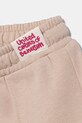 Dziewczynka United Colors of Benetton spodnie dresowe bawełniane dziecięce 3NBMGF04Y.P.seasonal różowy