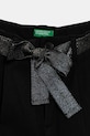 Dziewczynka United Colors of Benetton spodnie dziecięce 43ZGCF053.G.seasonal czarny