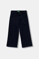 United Colors of Benetton spodnie dziecięce z elastanem granatowy 4RHPGF02G.P.seasonal