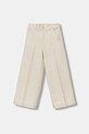 Детские хлопковые брюки United Colors of Benetton хлопок бежевый 4YPNCF052.G.seasonal
