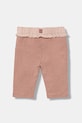 United Colors of Benetton pantaloni de trening pentru bebeluși 37GTAF02F.W.seasonal portocaliu AW25