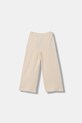 United Colors of Benetton pantaloni de trening pentru copii 3UODCF06F.G.seasonal bej AW25