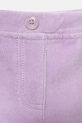 Dziewczynka United Colors of Benetton legginsy dziecięce 4DZBGE00L.P.reproposed fioletowy