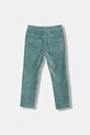 Detské nohavice United Colors of Benetton 4DZBGE00L.P.Season.9BYA tyrkysová AW25