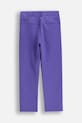 Coccodrillo pantaloni de trening pentru copii ZC5120201RGK violet AW25