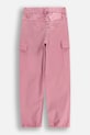 Detské nohavice Coccodrillo ZC5119101CGJ ružová AW25