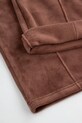 Velúrové tepláky Coccodrillo hnedá ZC5120102CGJ