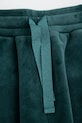 Dziewczynka Coccodrillo spodnie dresowe welurowe dziecięce ZC5120101FGJ zielony