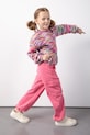 Detské bavlnené nohavice Coccodrillo ZC5119101RGK