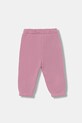 United Colors of Benetton spodnie dresowe dziecięce 39M2GF04F.P.Season.9BYA różowy AW25