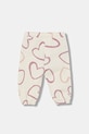 United Colors of Benetton spodnie dresowe dziecięce 3TIKGF05A.P.Seasonal beżowy AW25