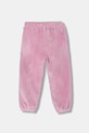 United Colors of Benetton spodnie dresowe dziecięce 3UAPGF058.P.Seasonal różowy AW25
