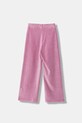United Colors of Benetton spodnie dziecięce 4DZBCF02Q.G.Season.9BYA różowy AW25