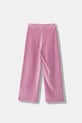 United Colors of Benetton spodnie dziecięce 4DZBCF02Q.G.Season.9BYA różowy AW25