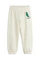 Mini Rodini pantaloni de trening din bumbac pentru copii Bird 2563011111 bej AW25