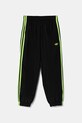 Дитячі спортивні штани adidas Originals тканина чорний JV7794