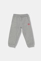 Dětské bavlněné tepláky Diesel PXGIN TROUSERS směs šedá J02461