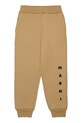 Marni spodnie dresowe dziecięce MP72U TROUSERS nadruk beżowy M01218