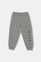 Marni spodnie dresowe dziecięce MP72U TROUSERS nadruk szary M01218