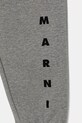 Chłopiec Marni spodnie dresowe dziecięce MP72U TROUSERS M01218 szary