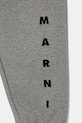Dječaci Dječji donji dio trenirke Marni MP72U TROUSERS M01218 siva