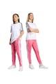 Detské tepláky adidas Originals látka ružová JV8566